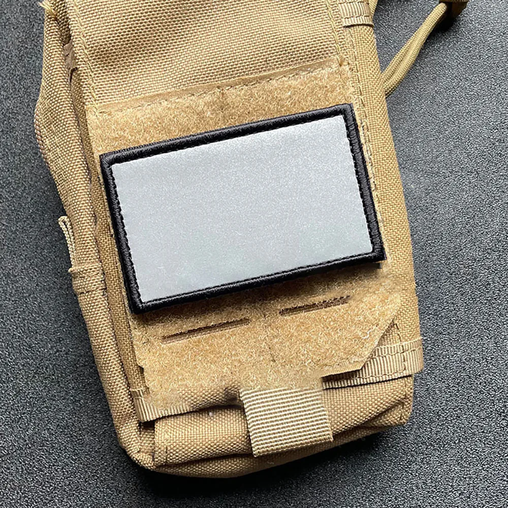 Нашивки на тему морального духа для белой доски, зеркальная тактическая нашивка на крючок и петлю для шлема в стиле милитари