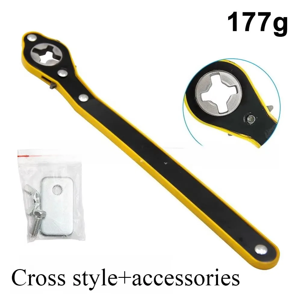 

Авто трудозатратный домкрат с храповым механизмом, ключ для снятия шин, крестообразный автомобильный трудосберегающий ключ, коромысло