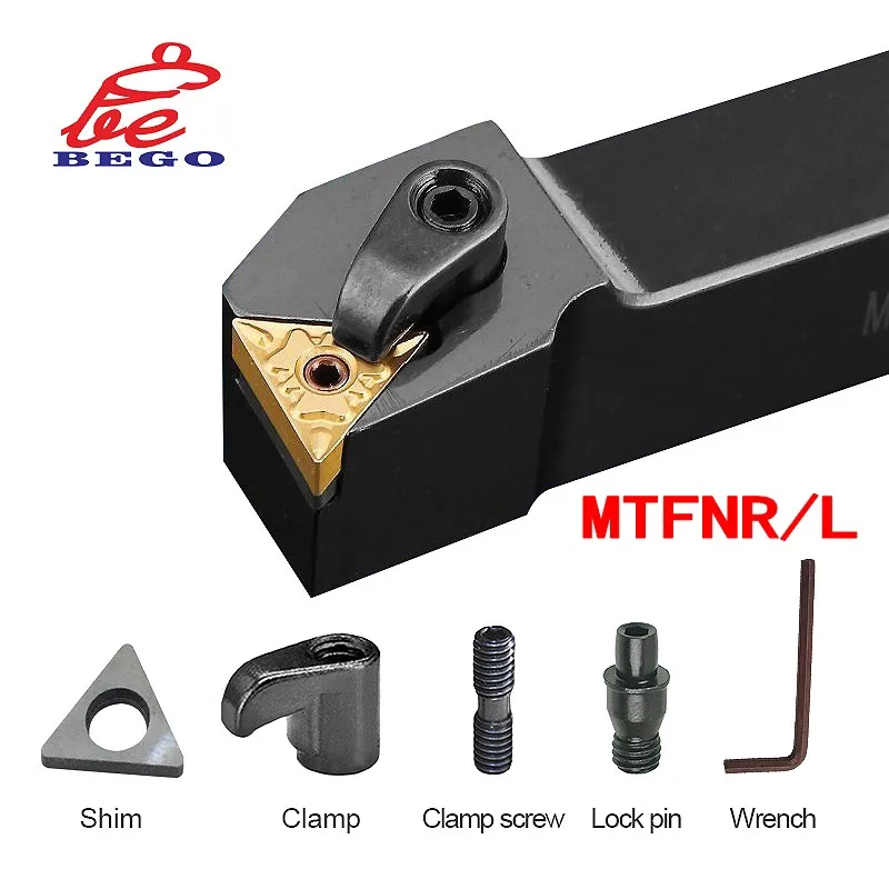 

S20R-MTFNR16 S25S-MTFNR16 S20R-MTFNL16 Grooving Tool Carbide Inserts Straight Shank Internal Turning Tool Lathe Bar