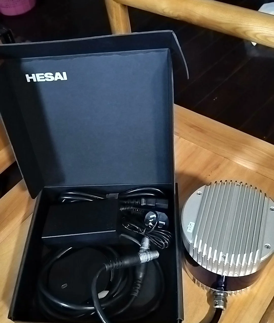 Hesai Pandar40P 40-канальный вращающийся на 360 ° лидар дальнего действия