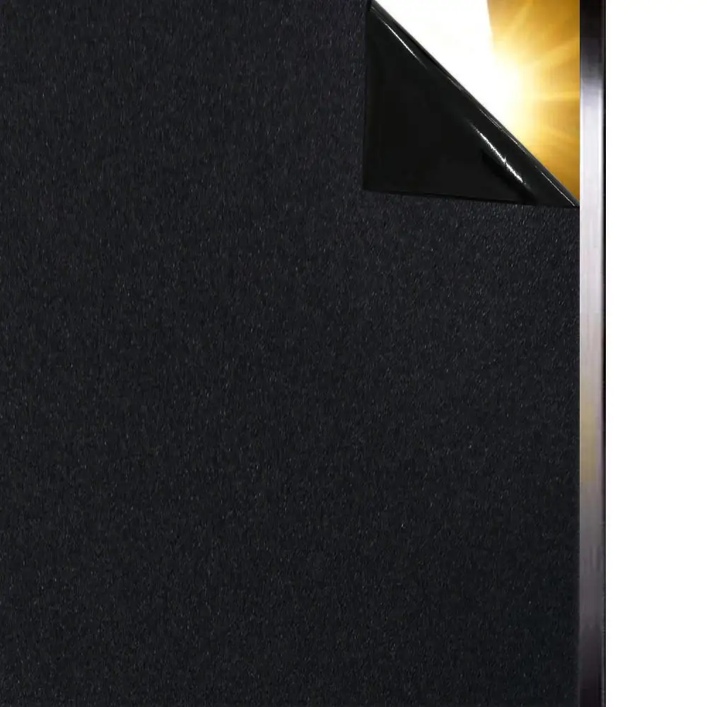 

75x400 Cm Blackout Window Film 100% Sun Blocking Film Privacy Static Glass Window Cling Residential Window Tinting Treatment