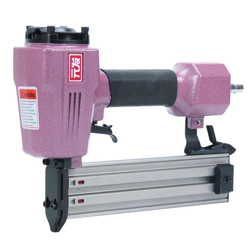 YANFA Qualtiy Pneumatic T50SA Tools 16.Gauge Powerful Air Upholstery Nailer Interior Decoration /Window Doors Making Nail Gun