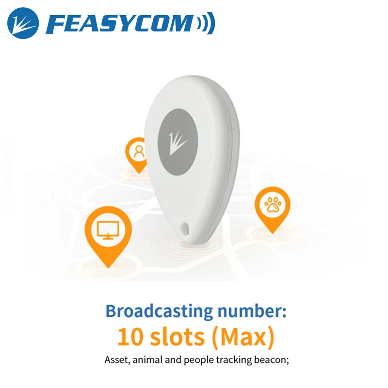 Фото FSC-BP108B IP67 Водонепроницаемая сменная батарея Feasycom BLE Beacon Eddystone с низким энергопотреблением, программируемая Bluetooth iBeacon №4