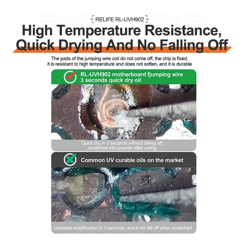 RELIFE RL-UVH902 3S быстросохнущее противоное масло для пайки