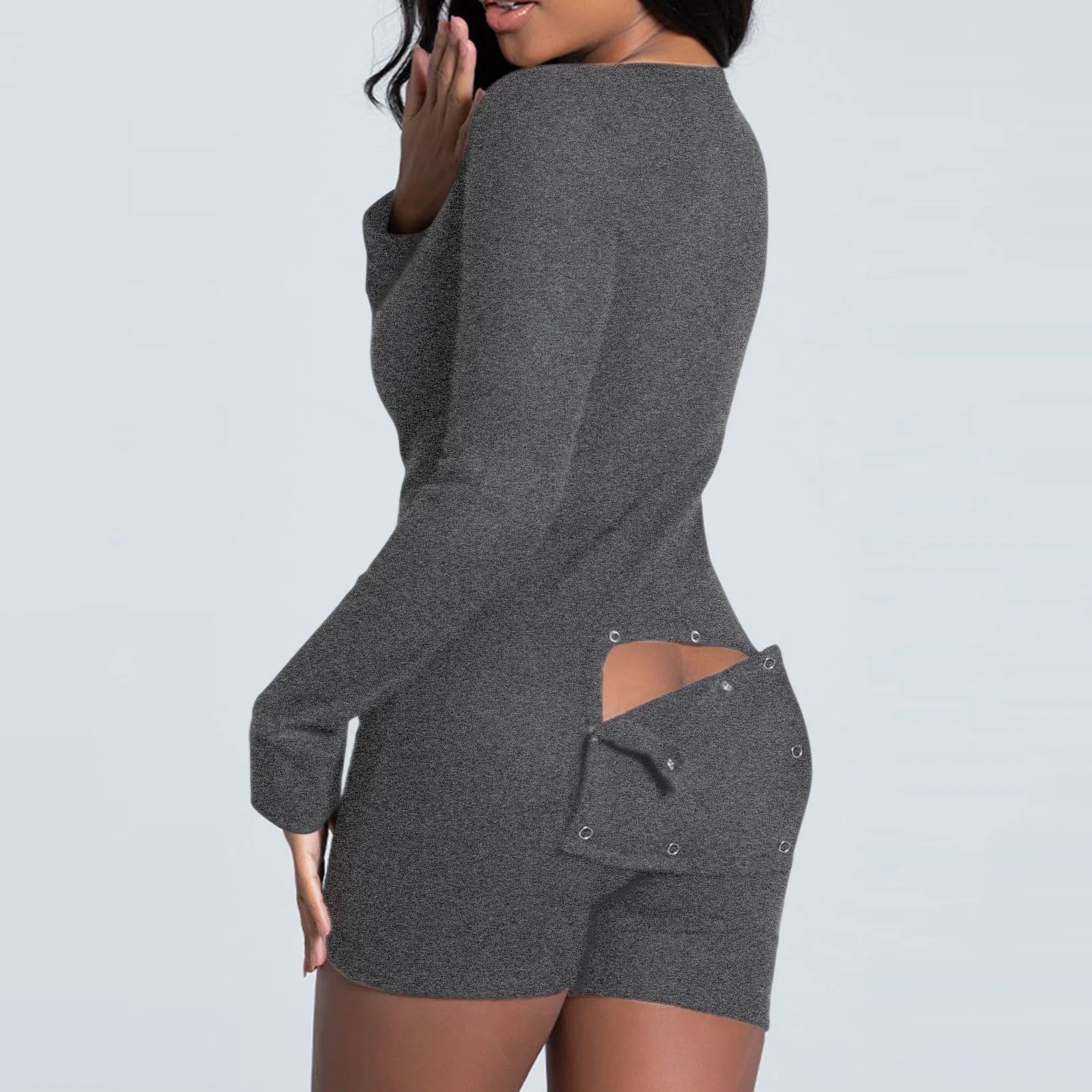 

s Set Jumpsuit Women's Adults Flap Functional Button-down Buttoned Women's Jumpsuit Sleeve Top off Shoulder Set