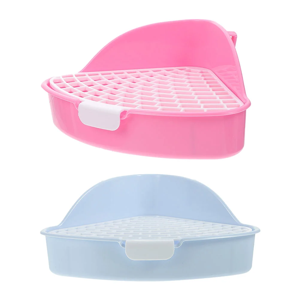 

Litter Box Toilet Potty Rabbitbunny Pan Hamster Animal Corner Tray Pet Trainer Guinea Cat Trainingchinchilla Rat Ferret Rabbits