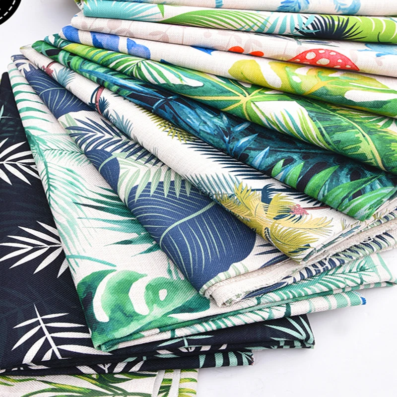 

Утолщенные растения, расстояние измерения для обивки скатертей, занавесок, чехлов для диванов, ткань из хлопка и льна для шитья своими рукам...