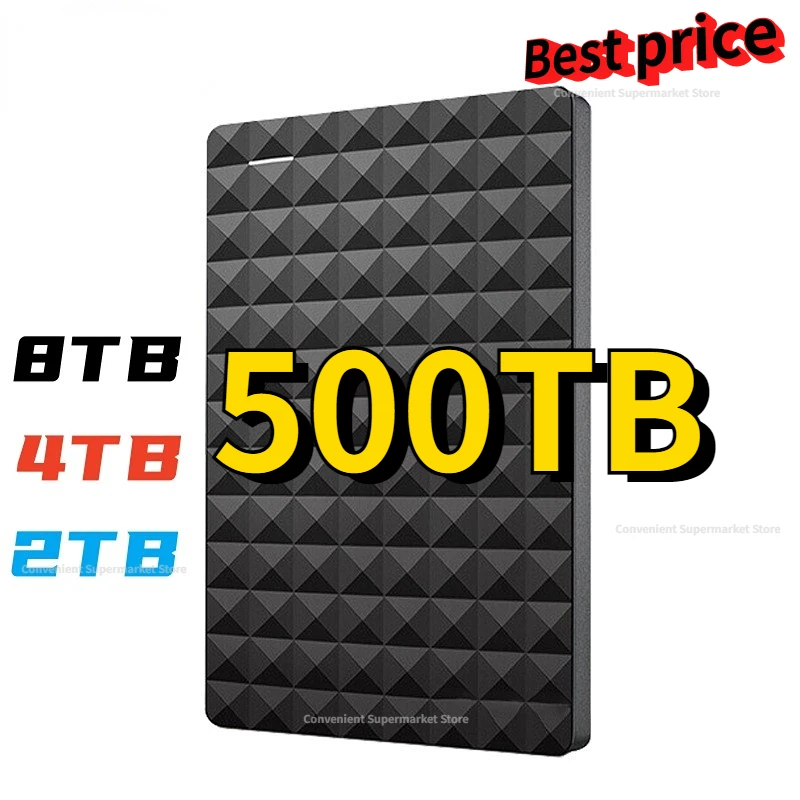 

SSD External hard disk 2.5 mobile hard disk external high-definition 2tb 4tb 8tb storage usb3.1 notebook desktop SSD