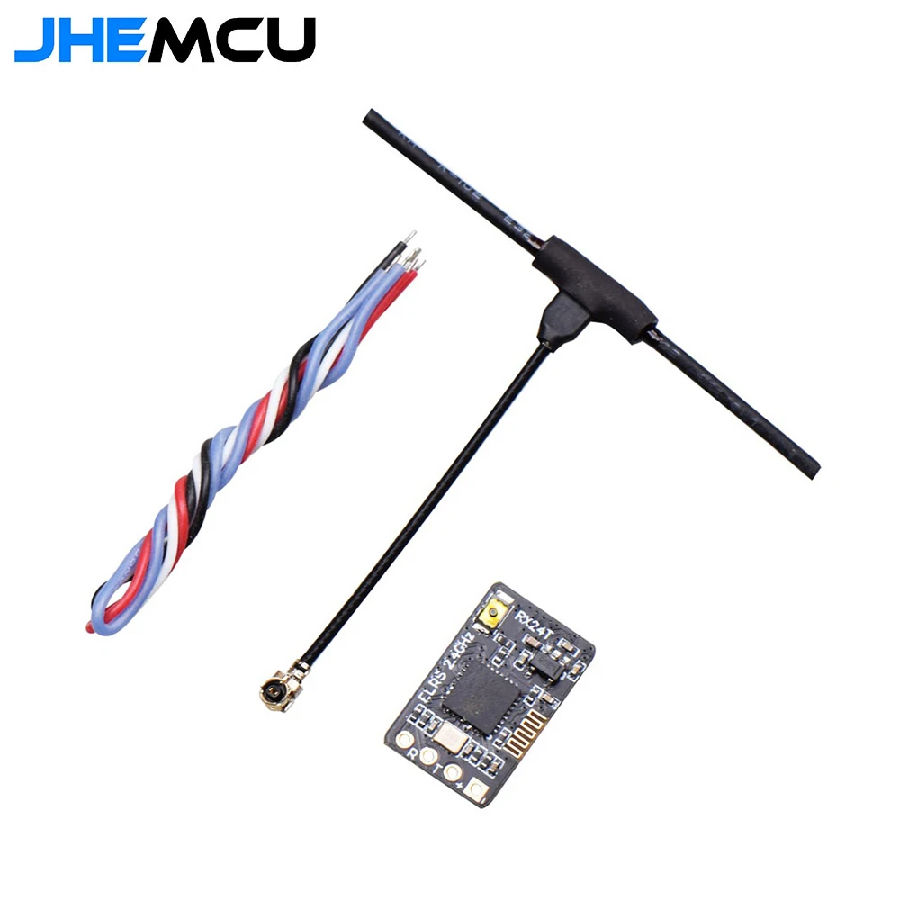 

Радиоприемник JHEMCU ExpressLRS RX24T, 2,4 ГГц, ELRS, 3,16 дБ, 11 х18 мм