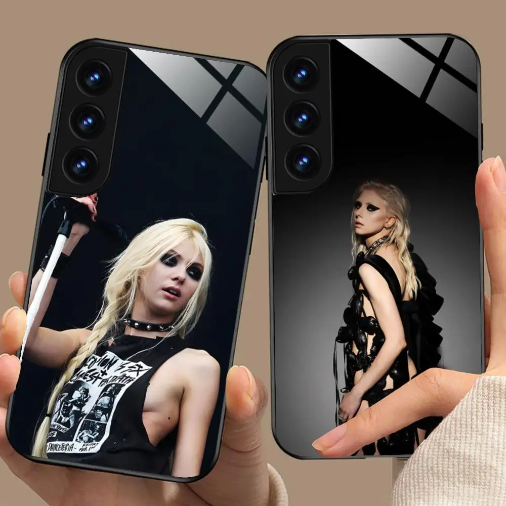 Фото Чехол для мобильного телефона Taylor Momsen Glass для Samsung Galaxy A56 55 54 53 52 51 36 35 34 23 16 15 5G, цветной чехол №5