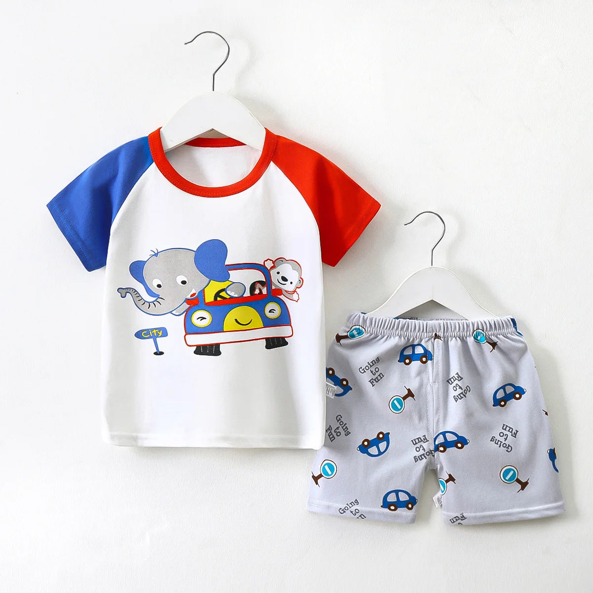 

Модная стильная одежда для девочек ZWF2185, комплекты детской одежды для мальчиков, костюм для девочек, комплект для мальчиков, летние детские костюмы