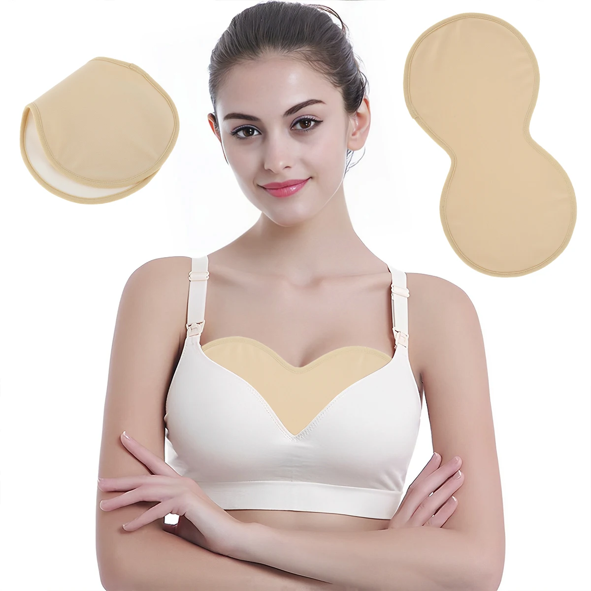 

2Pcs Essential Oil Pack for Breast Reusable Washable Essential Oil Wrap Leak-Proof One-Piece Breast Oil Pack Wrap Soft Bamboo