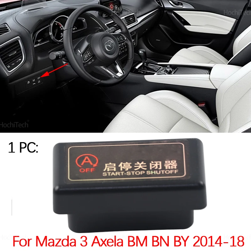 

Для Mazda 3 Axela BM BN на 2014-2018 Автомобильный Автоматический запуск и остановка двигателя отключение устройства управления датчиком автоматического остановки подавления