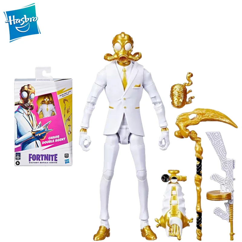

Подлинная модель Hasbro Fortnite ограниченная бесконечная победа хаос двухсторонняя шпионская кукла 6 дюймов какао активность детские игрушки ручная