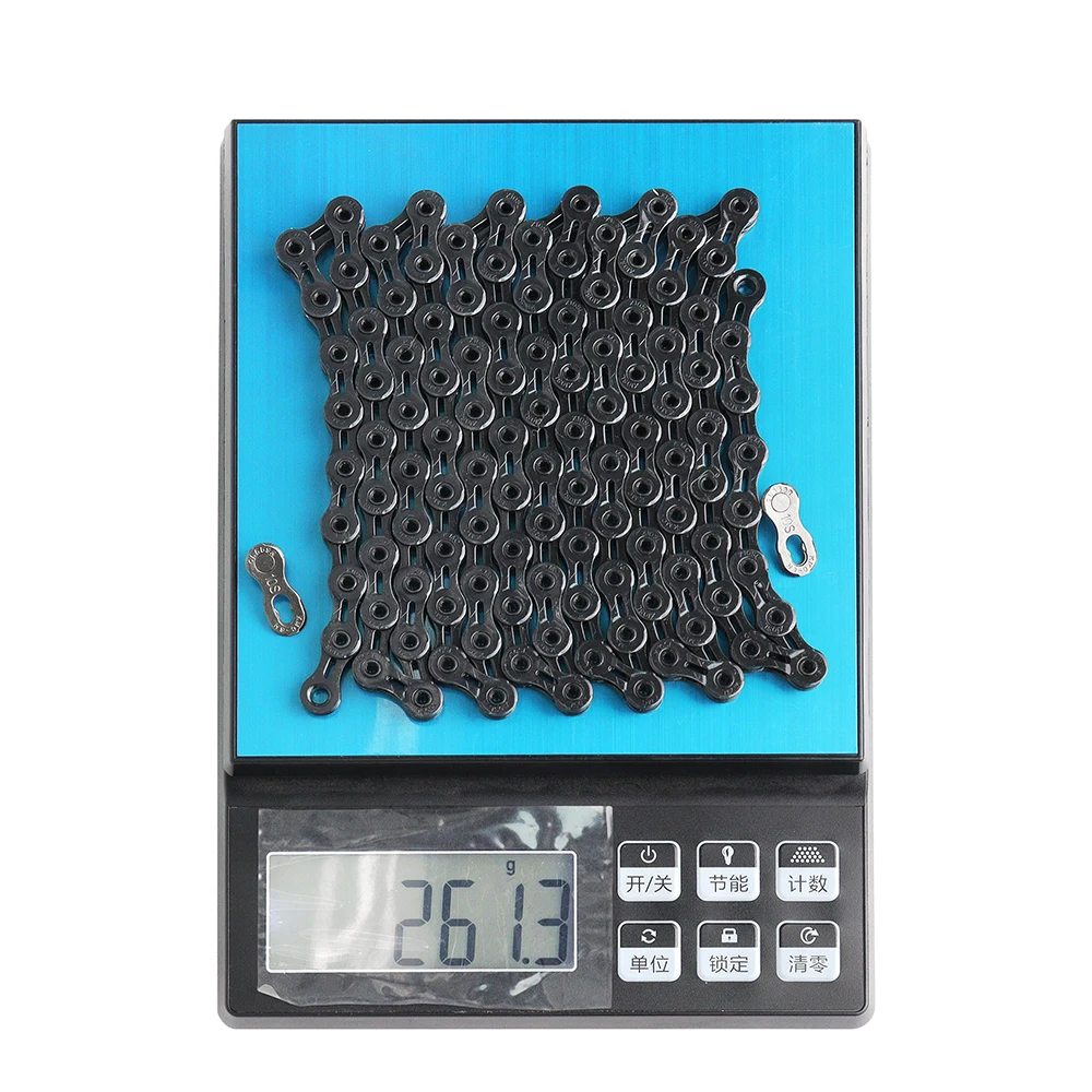 Цепь велосипедная KMC DLC 10 116 звеньев скоростей 11 в