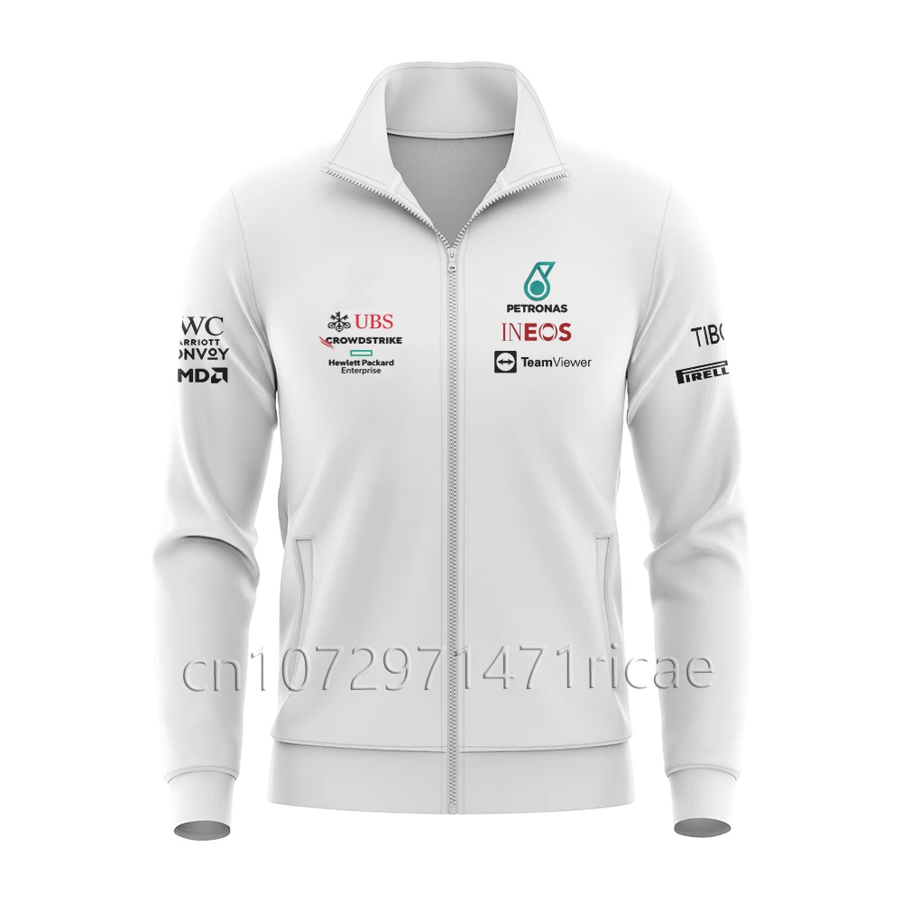 

F1 Formula 1 Zip Coat Outdoor Sports Shirt Formula 1 Racing Zip Jacket New Men's Sports Top