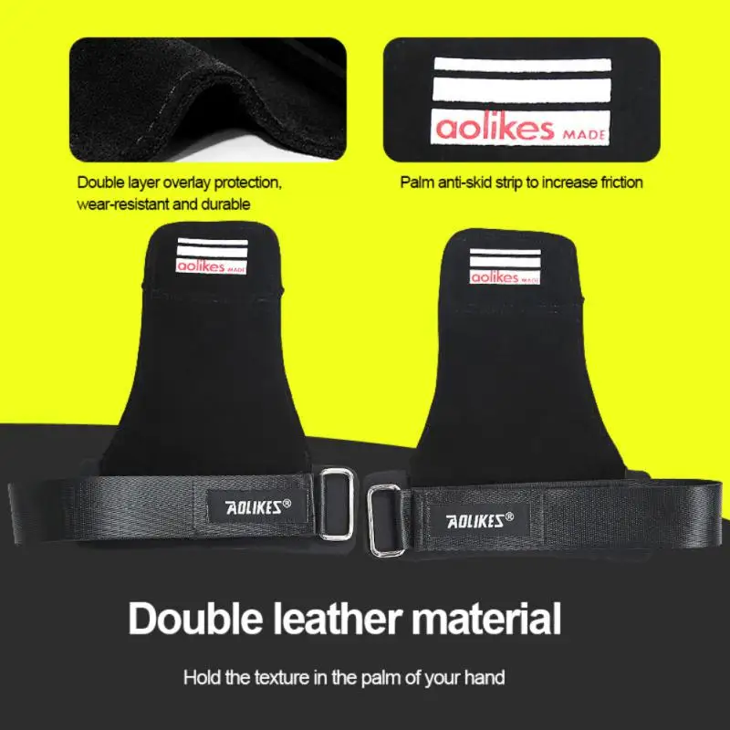 

Weight Lifting Wristband Power Belt Grip Belt Fitness Tension Horizontal Bar Dumbbell Pressure Anti Slip Belt Fitness Safety