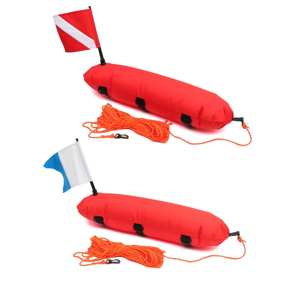 Веревочный буй для подводного плавания бесплатно дайвинга пляжа подводной охоты