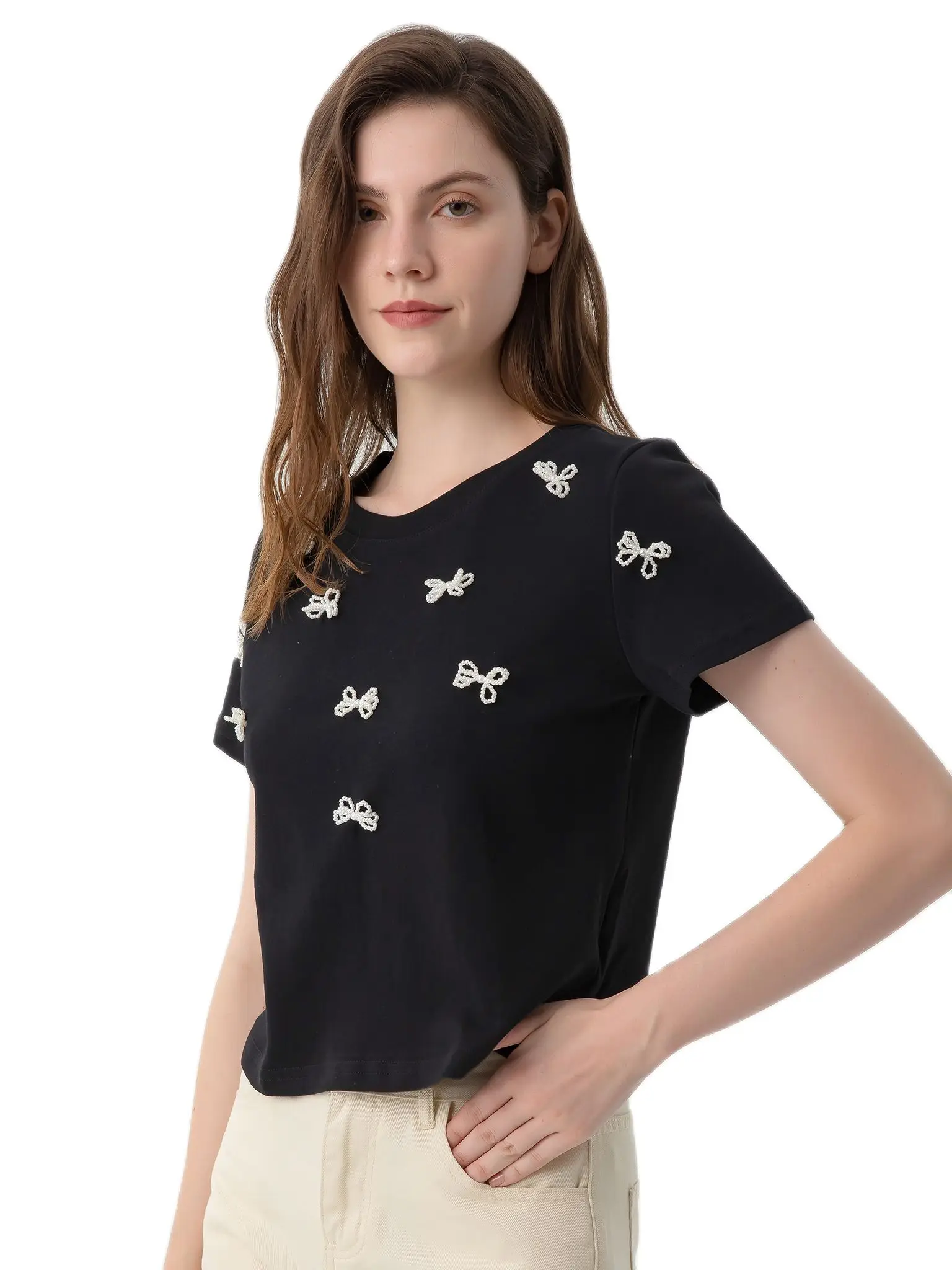 

Meme Gaga Y2k Tops O Neck T Shirt For Women Dress
