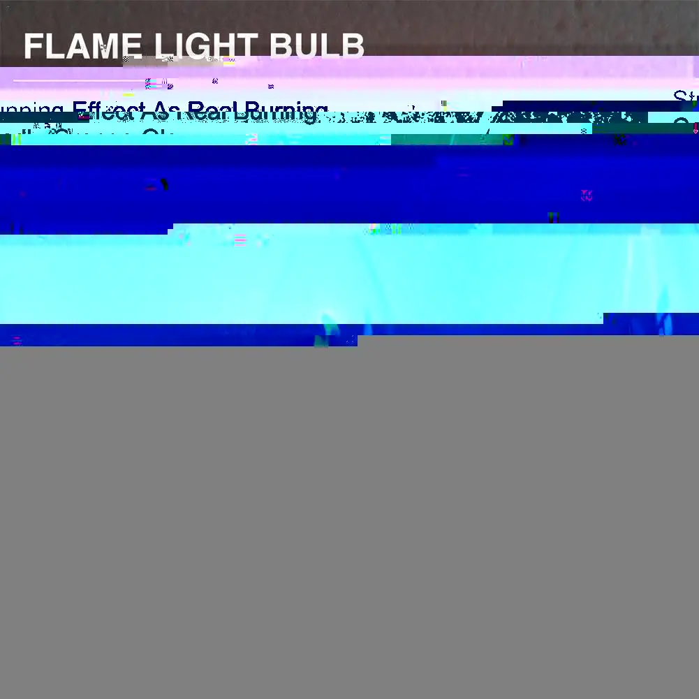 

Светодиодная свеча Эдисона, лампочка Е14 E27, светодиодная лампочка с эффектом пламени, 3 Вт, 220 В переменного тока, домашний декор, лампочка-свеча B9s9