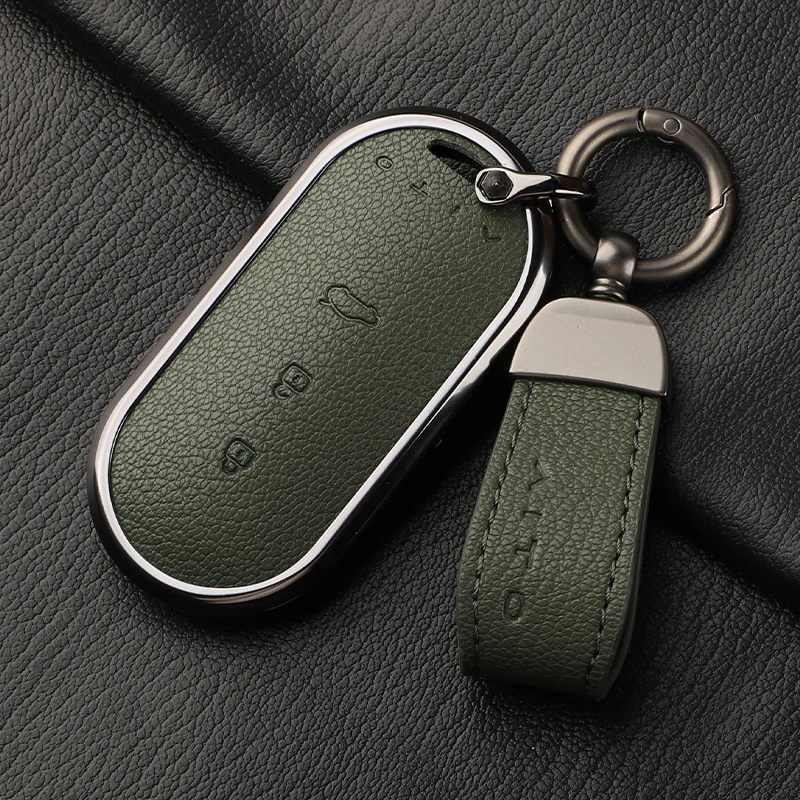 

Брелок для ключей из сплава и кожи для Aito M5 M7