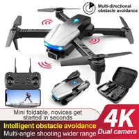 s85 pro drone 4k with profesional hd dual camera fpv infrared obstacle avoidance height keep one key return quadcopter gift toy