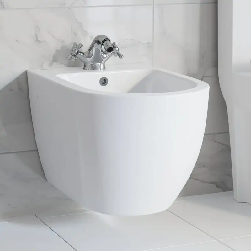 

Tropez Wall Hung Bidet in White