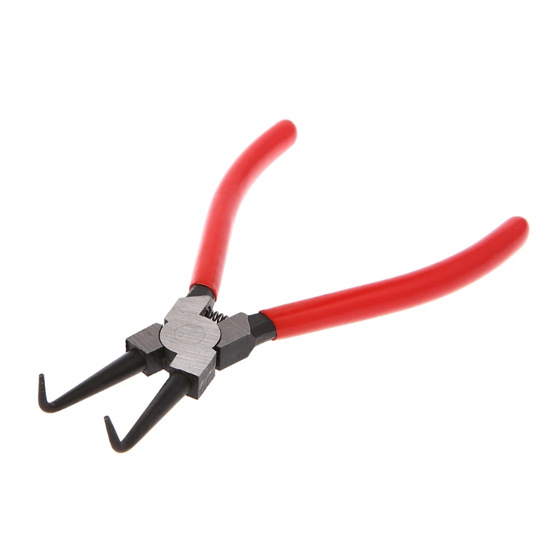 

7 Inch Circlip Plier Internal External Straight Curved Snap Ring Handle Stick