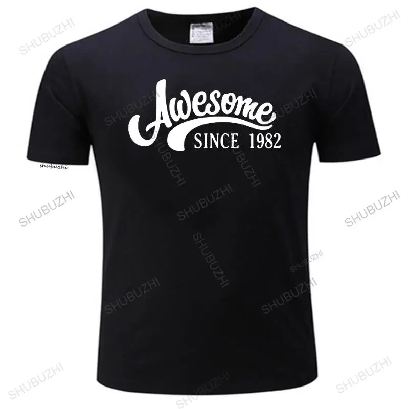 

New Tops Cool T Shirt Awesome Since 1968 T-Shirt Funny 50th Birthday Gift for Mens Womens Vintage Tee O-Neck Tshirt Homme