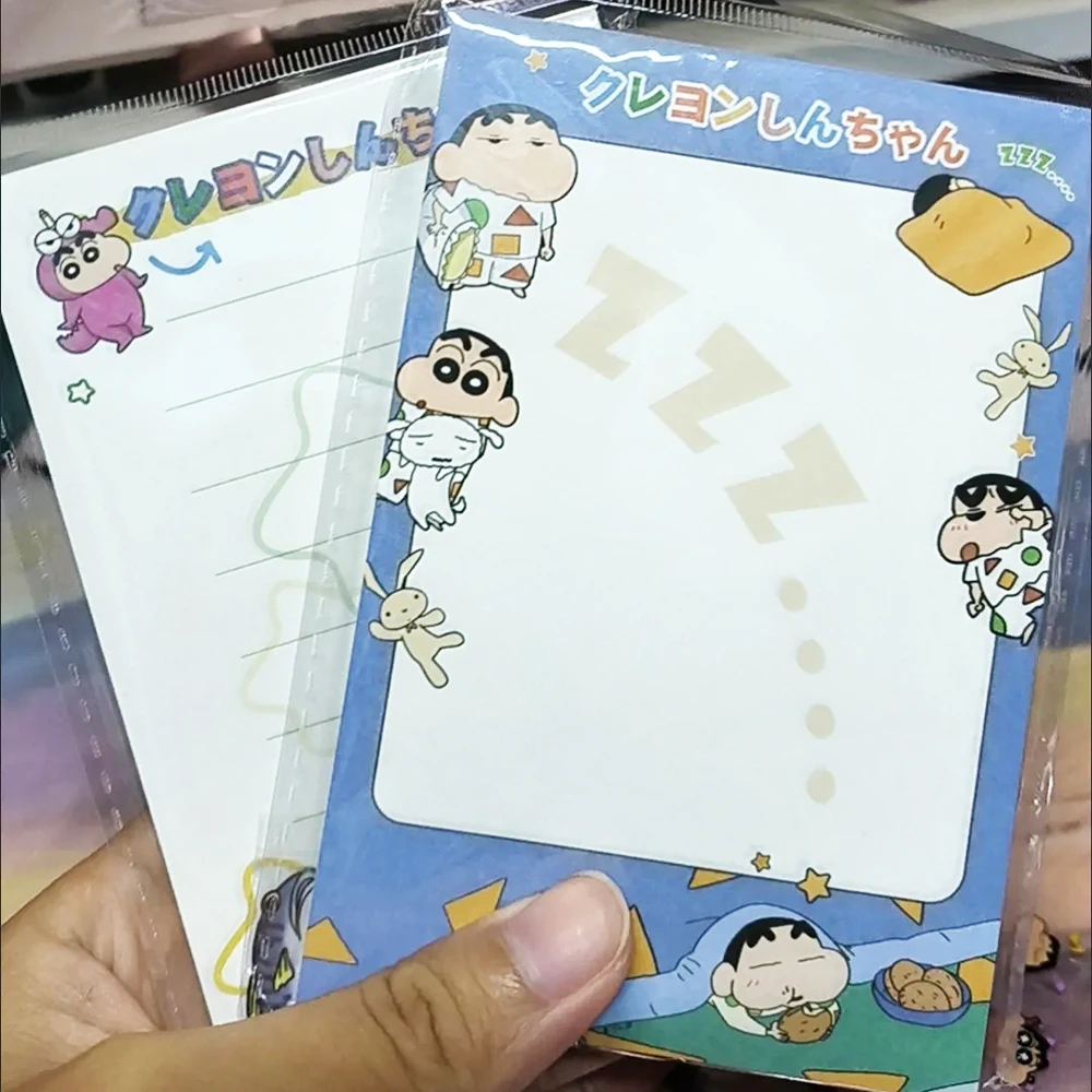 Карандаш Shin Chan A7 блокнот в стиле аниме маленький Kawaii отрывной неклейкий с героями