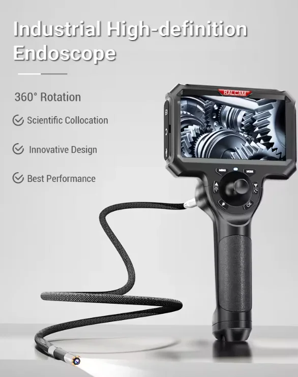 Ralcam IP67 бороскоп для осмотра автомобилей 5 шт. светодиодный светильник 4-сторонний