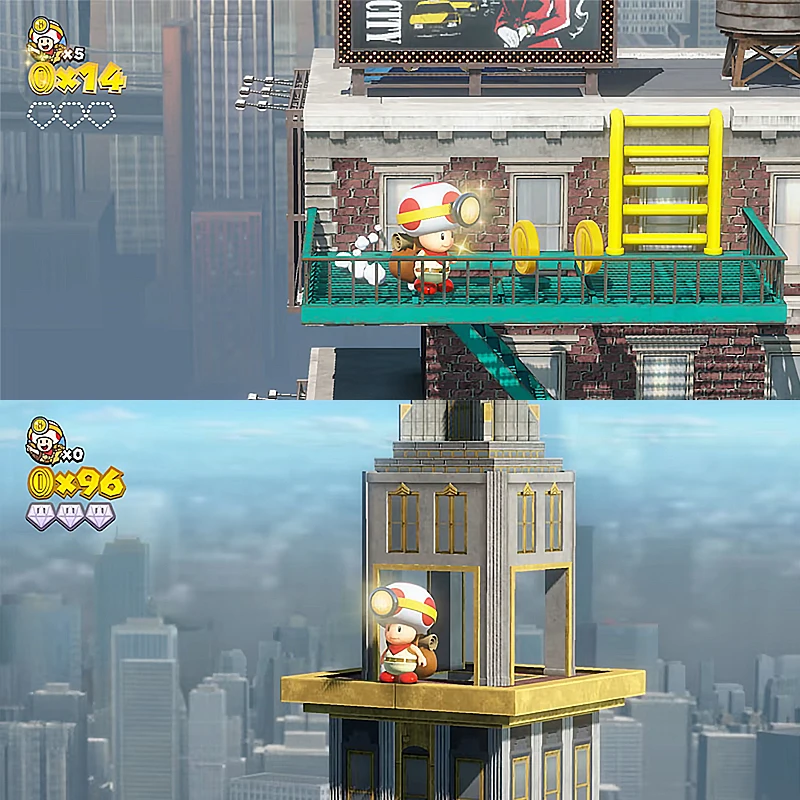 Nintendo Captain Toad: система слежения за сокровищами выключатель игровые сделки трекер с