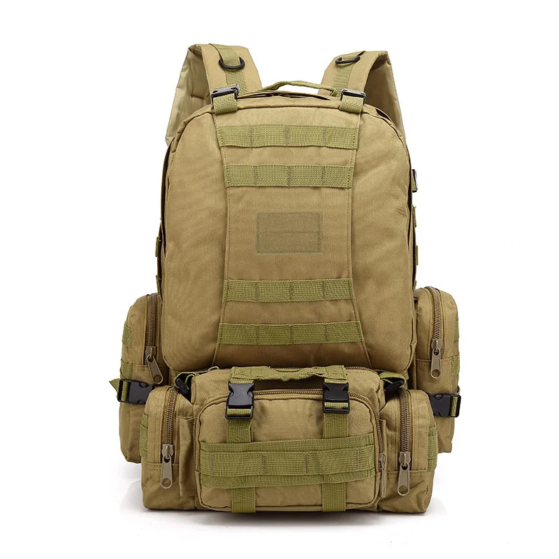 Camouflage Backpack Manufacturer Wholesale Multi-functional Mountaineering Bag Outdoor Combination Bag Travel Bag Backpack