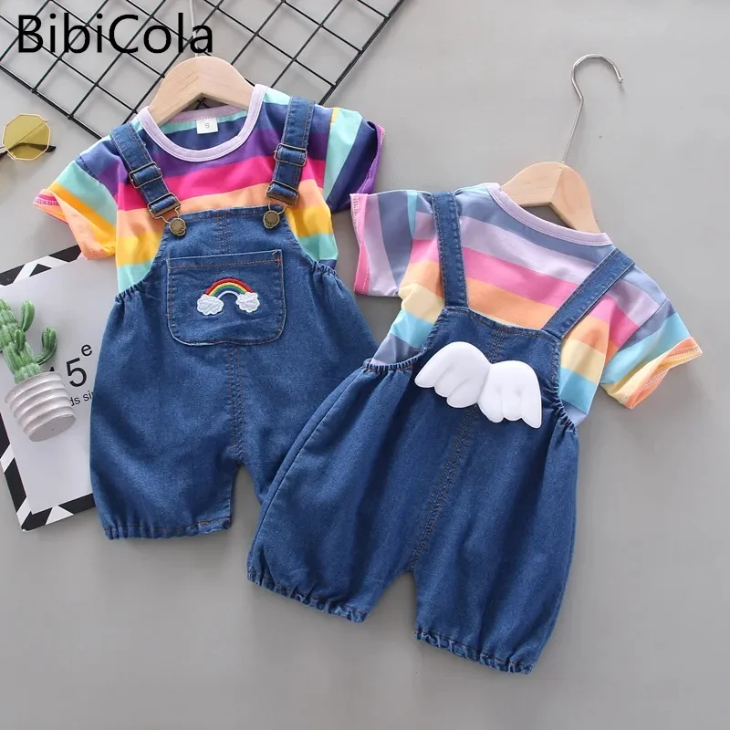 

Boy Set Baby Boys Suit Cotton Summer Casual Outing Clothes Top Shorts 2PCS Clothing for Children's Infant Stripe Kids Fashion