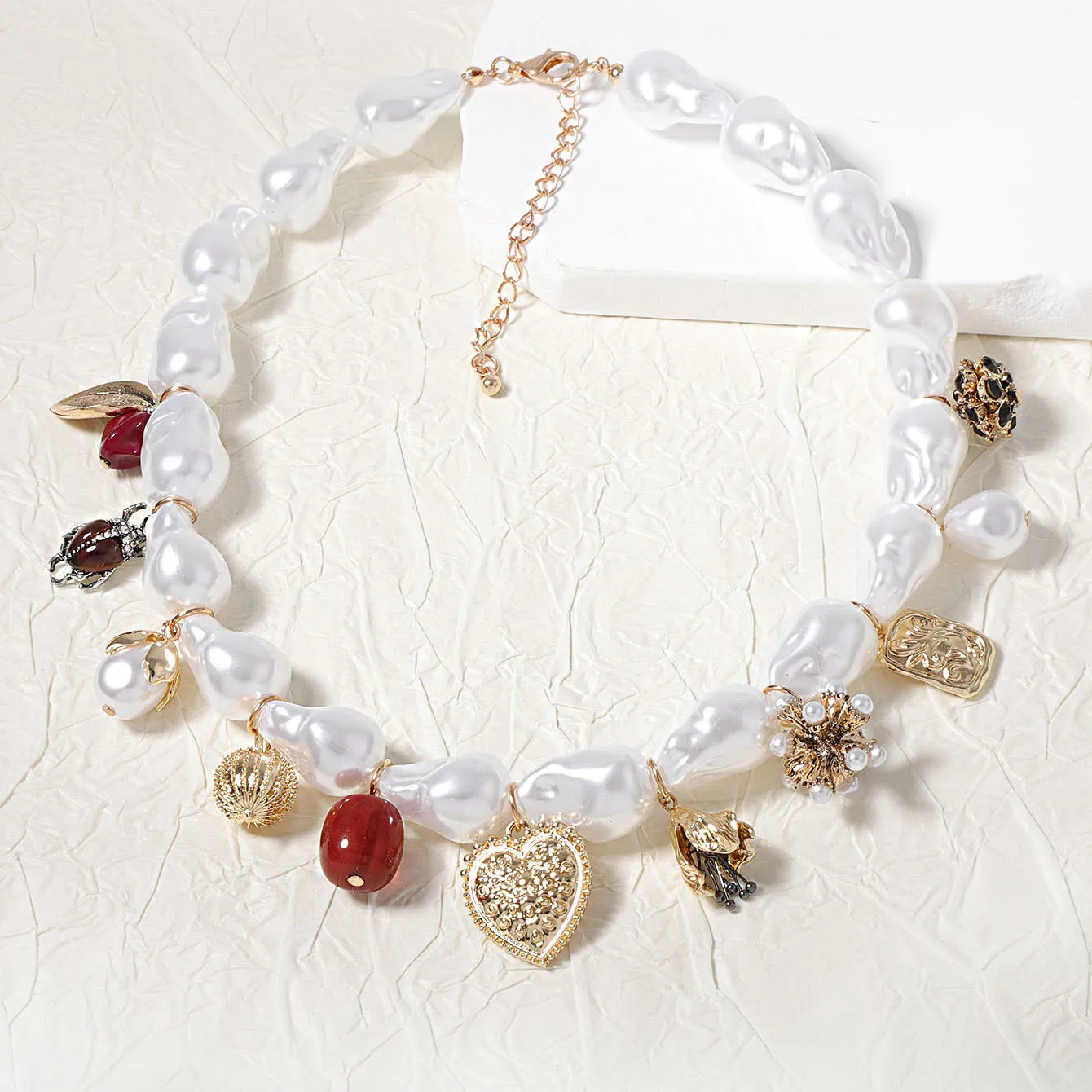 ZAA искусственный жемчуг индивидуальный кулон ожерелья для женщин модные