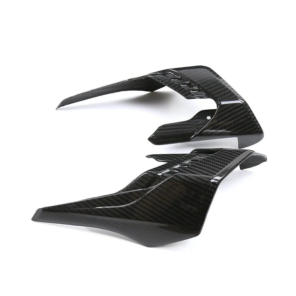 For Honda CB650R CB 650R 2019-2022 2023 100% Carbon Fiber Side Downforce Naked Spoilers Winglets Fairings Motorcycle Accessories