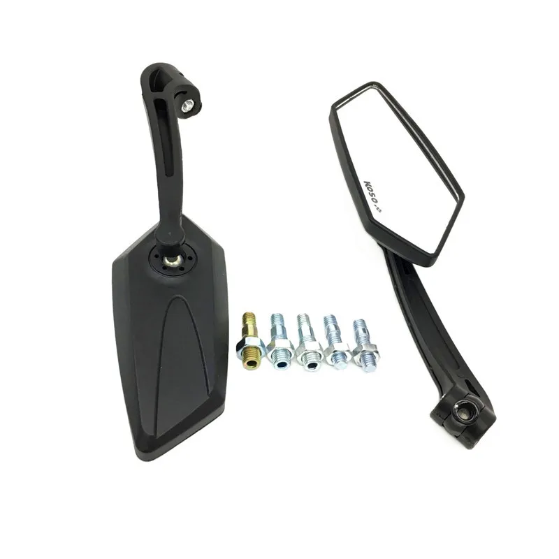 Мотоциклетное универсальное зеркало KOSO 8 мм 10 скутер E-Bike Cafe Racer Ретро Зеркала