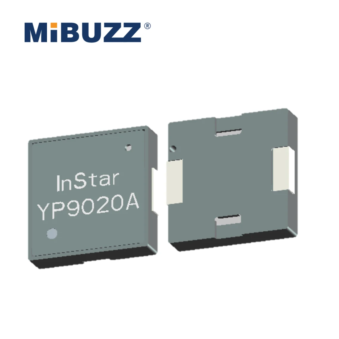 InStar Electronics SMD Buzzer 9020A 9x9x1 9 мм 70 дБ (3 В) Ультра-маленький электромагнитный пассивный