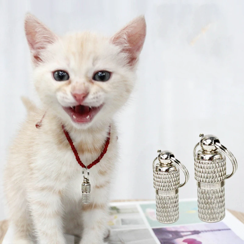 

Pet Address Tag Pet ID Tag Anti-lost Dog Tag Metal Nameplate Single Cat Accessories