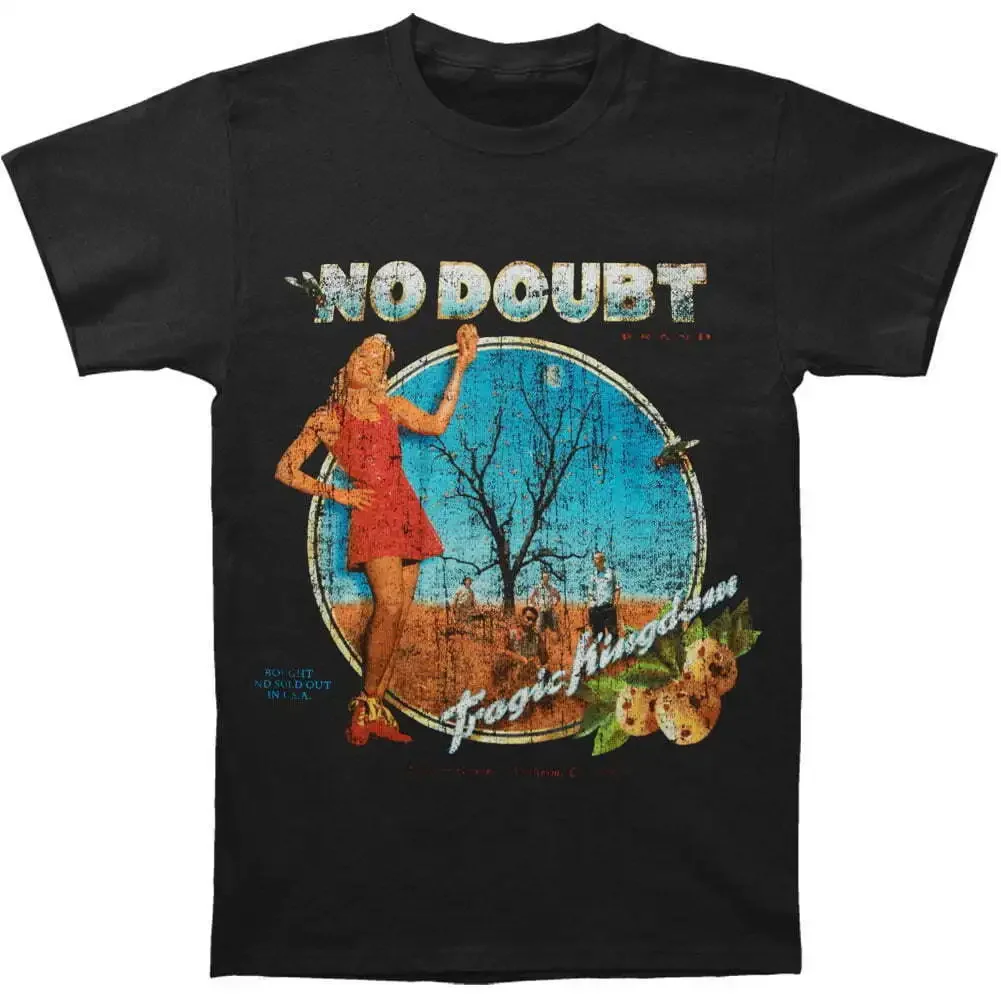 Фото Футболка унисекс черная из хлопка Tragic Kingdom No Doubt S-5XL VM6311 №1