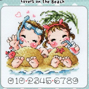 

SO4133 DIY Мини мультяшный пакет рукоделие Стич Вышивка крестом хлопчатобумажная ткань вышивка рукоделие подсчет наборы вышивки крестом