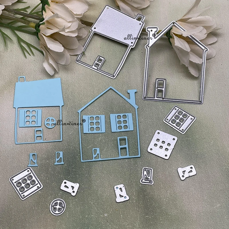 

New House decoration DIY Craft Metal Cutting Die Scrapbook Embossed Paper Card Album Craft Template Stencil Dies