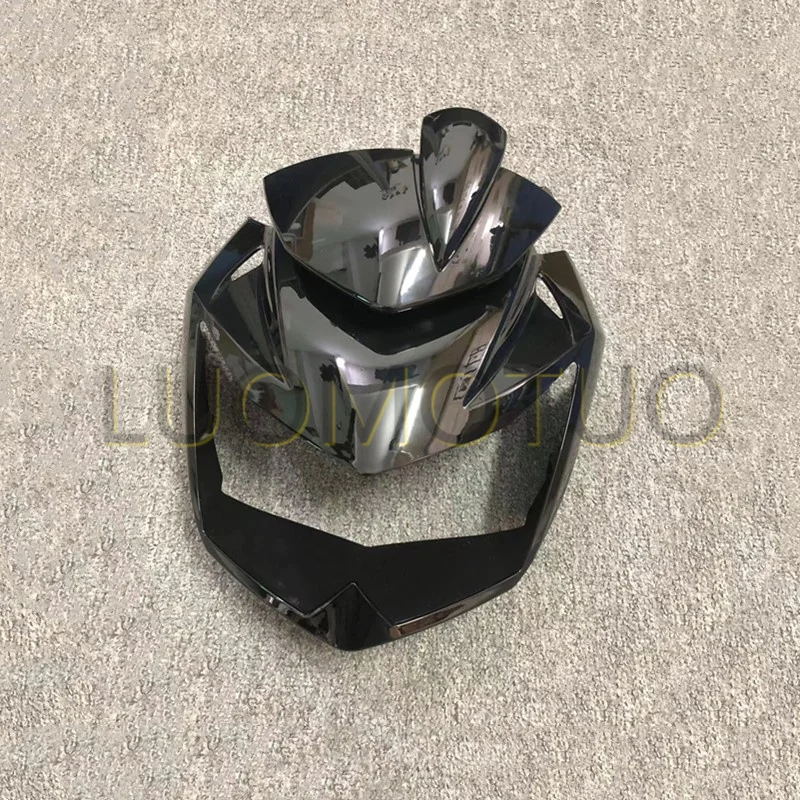 

Bright Black Front Upper Headlight Fairing Kit Fit For Kawasaki Z750 Z 750 2007-2012