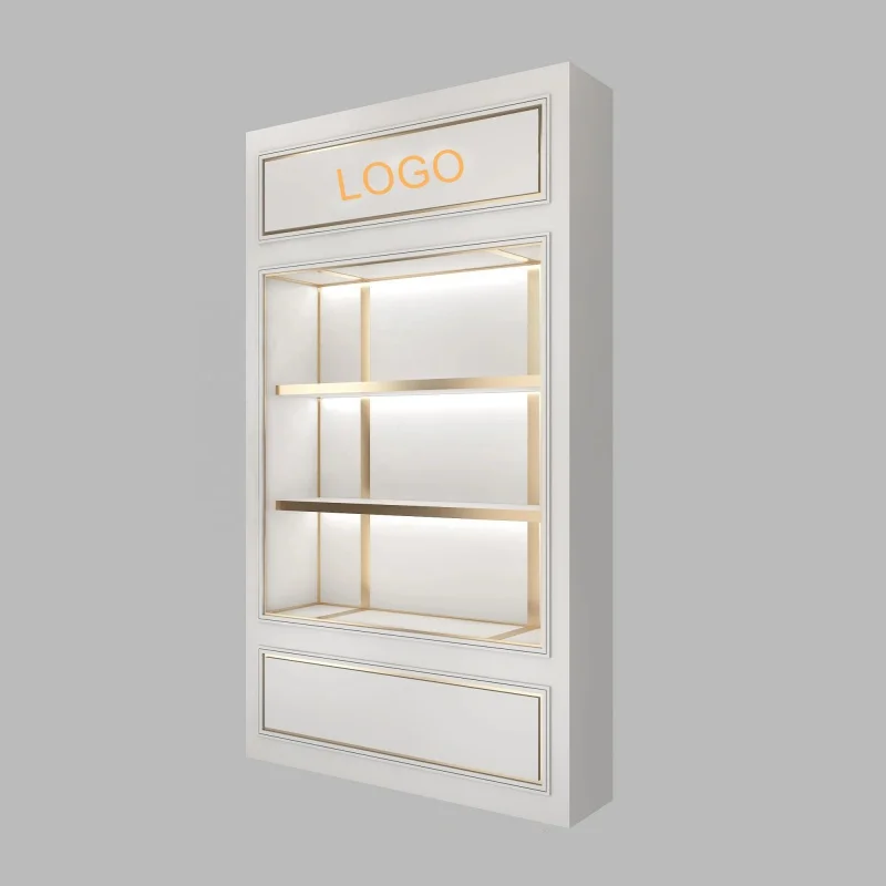 На заказ деревянная стеклянная арматура для магазина с замком рамка из