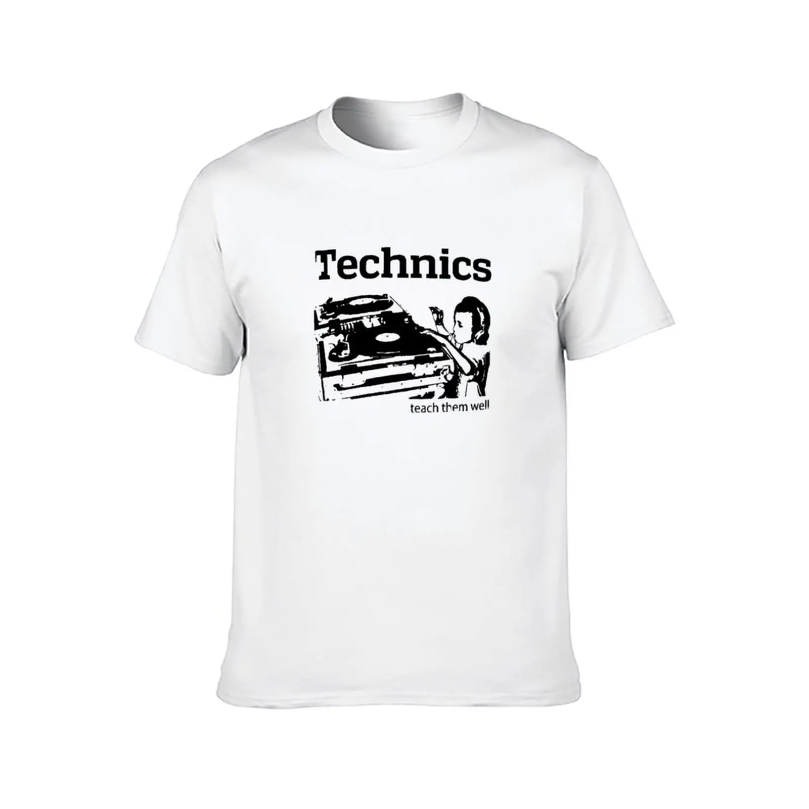 Футболка Dj Technics Teach Them Well хлопковая мужская
