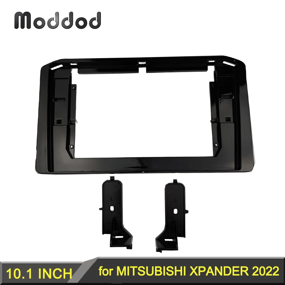 

Car Radio Frame for MITSUBISHI Xpander 2022 10.1 INCH Dashboard Surround Trim Kit Faceplates Sereo Panel Adapter Cover Bezel