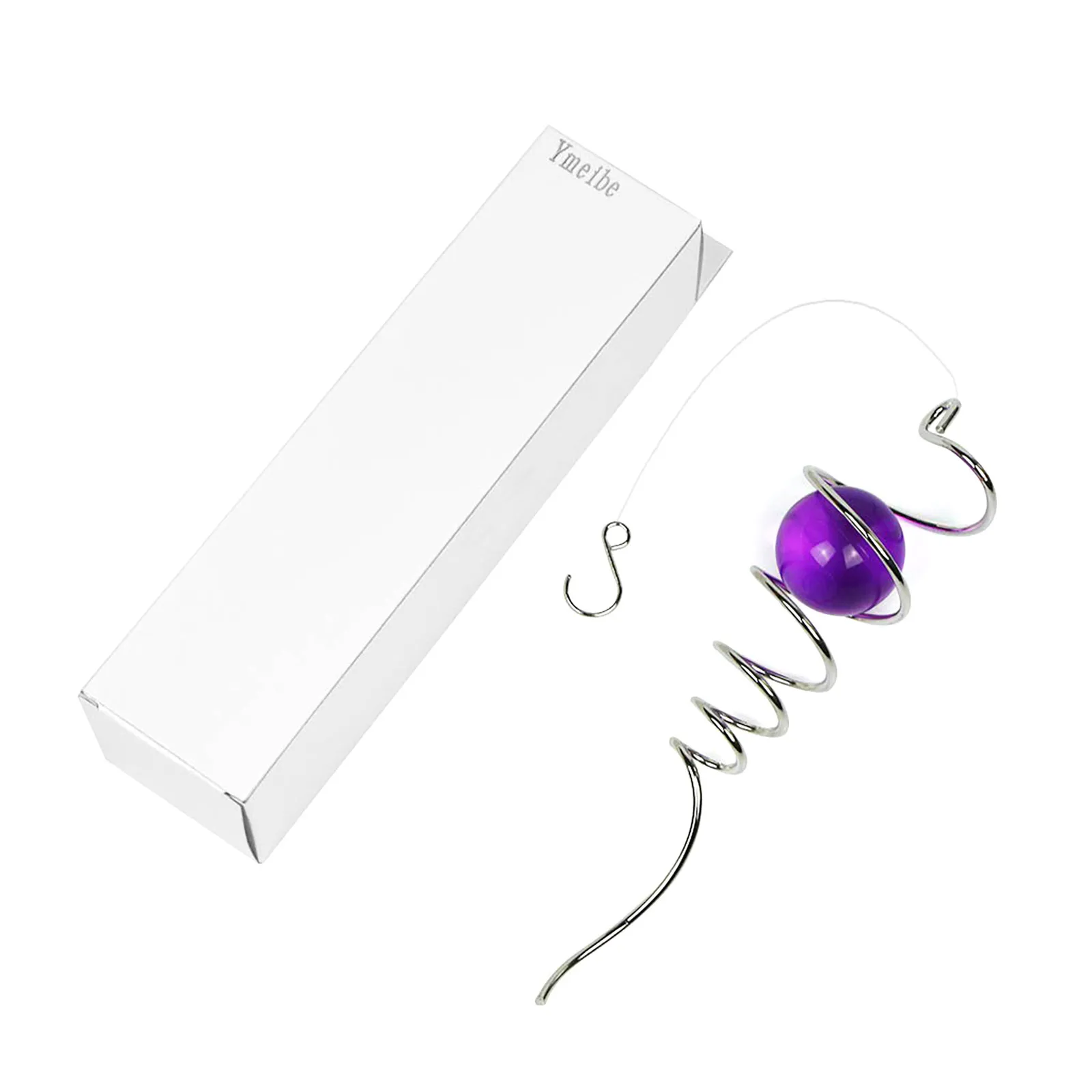 

Украшение для почтового ящика, спиральный шар, Декор, глазурь, ветер, хвост, садовые декоративные шпиннеры, уличные, комнатные, большие садов...