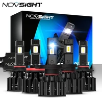novsight car headlight h4 hilo beam led h7 h8 h9 h11 9005hb3 9006hb4 100w 20000lm 6000k white auto decoder headlamp bulbs