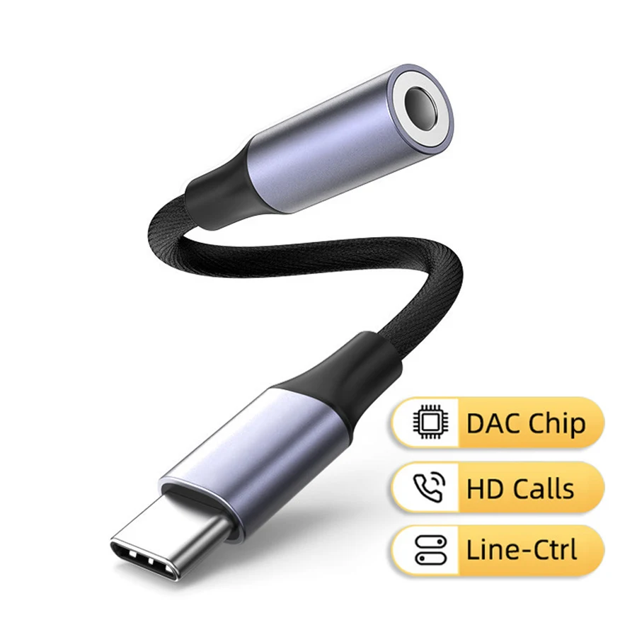 Адаптер Usb Type-c к разъему 3 5 мм адаптер для наушников Usbc Pixel8 Samsung S24 Plus M54 A54 Oneplus 12 12r