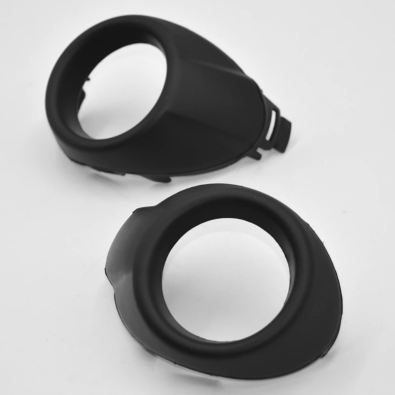 For Ford Focus 3 III 2012-2014 Front Bumper Fog Light Cover Bezels Housing Trim-Black